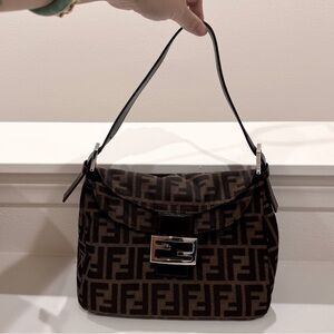 Fendi Mama Zucca Shoulder Bag